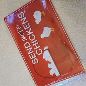 NEW!! Purina Metal Poultry Sign